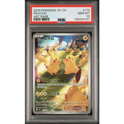 2025 Pokemon Simplified Chinese 151 Pikachu #173 Art Rare PSA 10