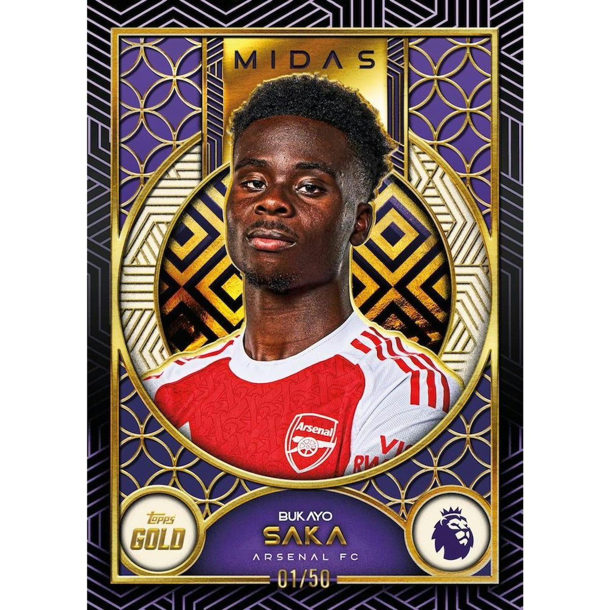 2025/26 Topps Gold Premier League EPL Soccer Hobby Box