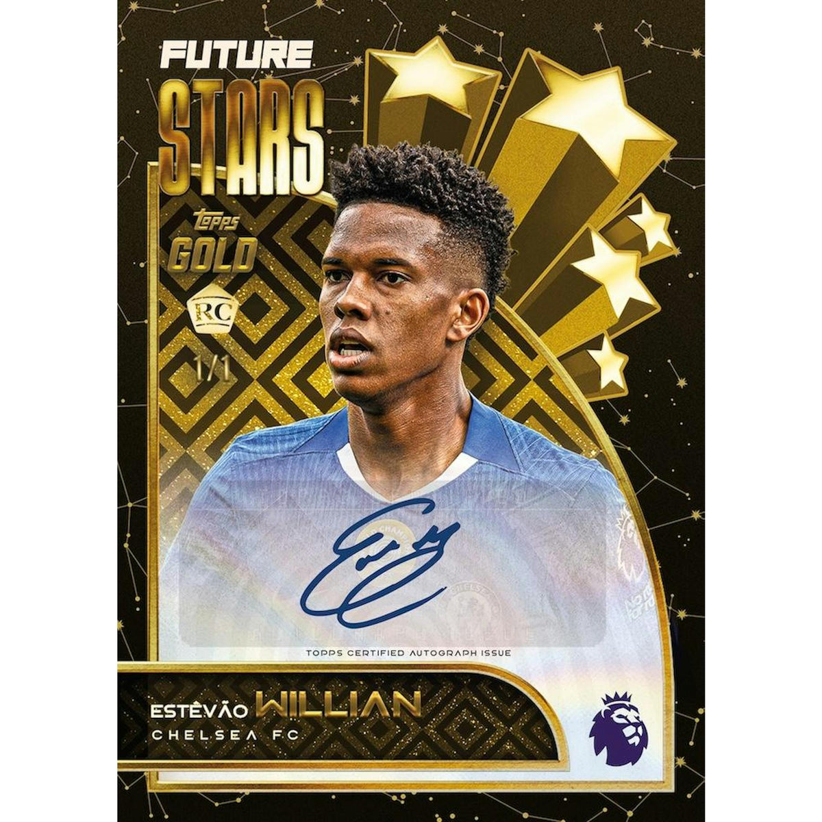 2025/26 Topps Gold Premier League EPL Soccer Hobby Box