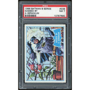 1966 Topps Blue Batman #33B Gassed by a Geranium PSA 7 *7890 (Reed Buy)