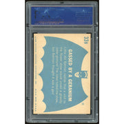 1966 Topps Blue Batman #33B Gassed by a Geranium PSA 7 *7890 (Reed Buy)