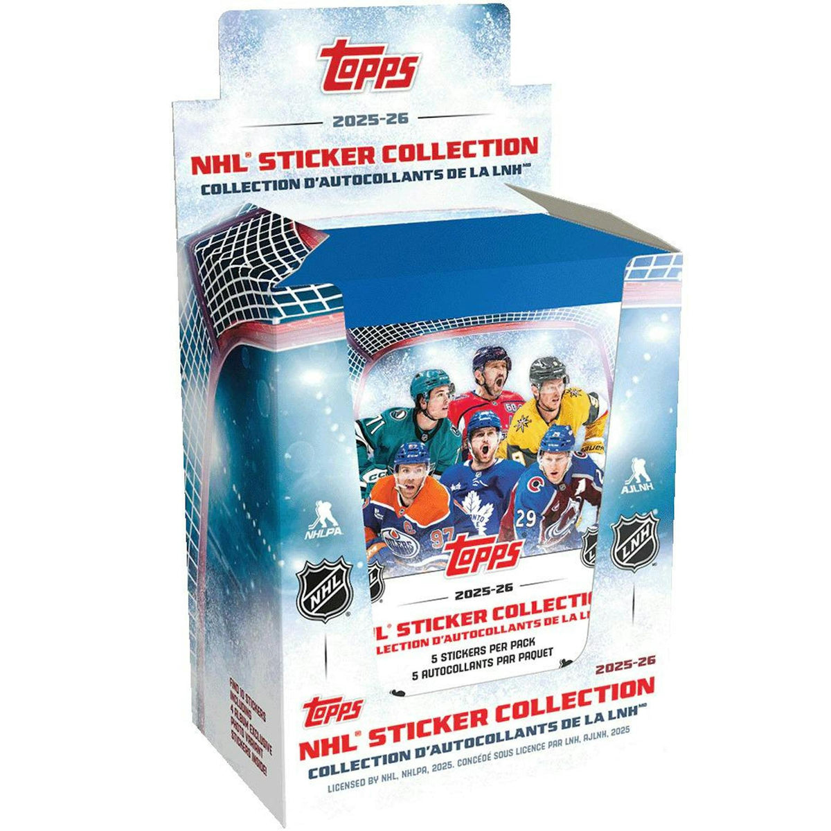 2025/26 Topps NHL Hockey Sticker Collection Pack
