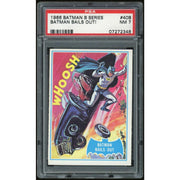 1966 Topps Blue Batman #40B Batman Bails Out! PSA 7 *2348 (Reed Buy)