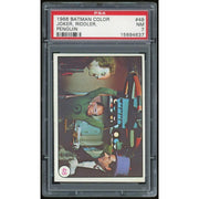 1966 Topps Batman Color Puzzle Back #48 Joker, Riddler, Penguin PSA 7 *4637 (Reed Buy)