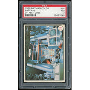1966 O-Pee-Chee Batman Color #14 Batcave PSA 7 *7049 (Reed Buy)