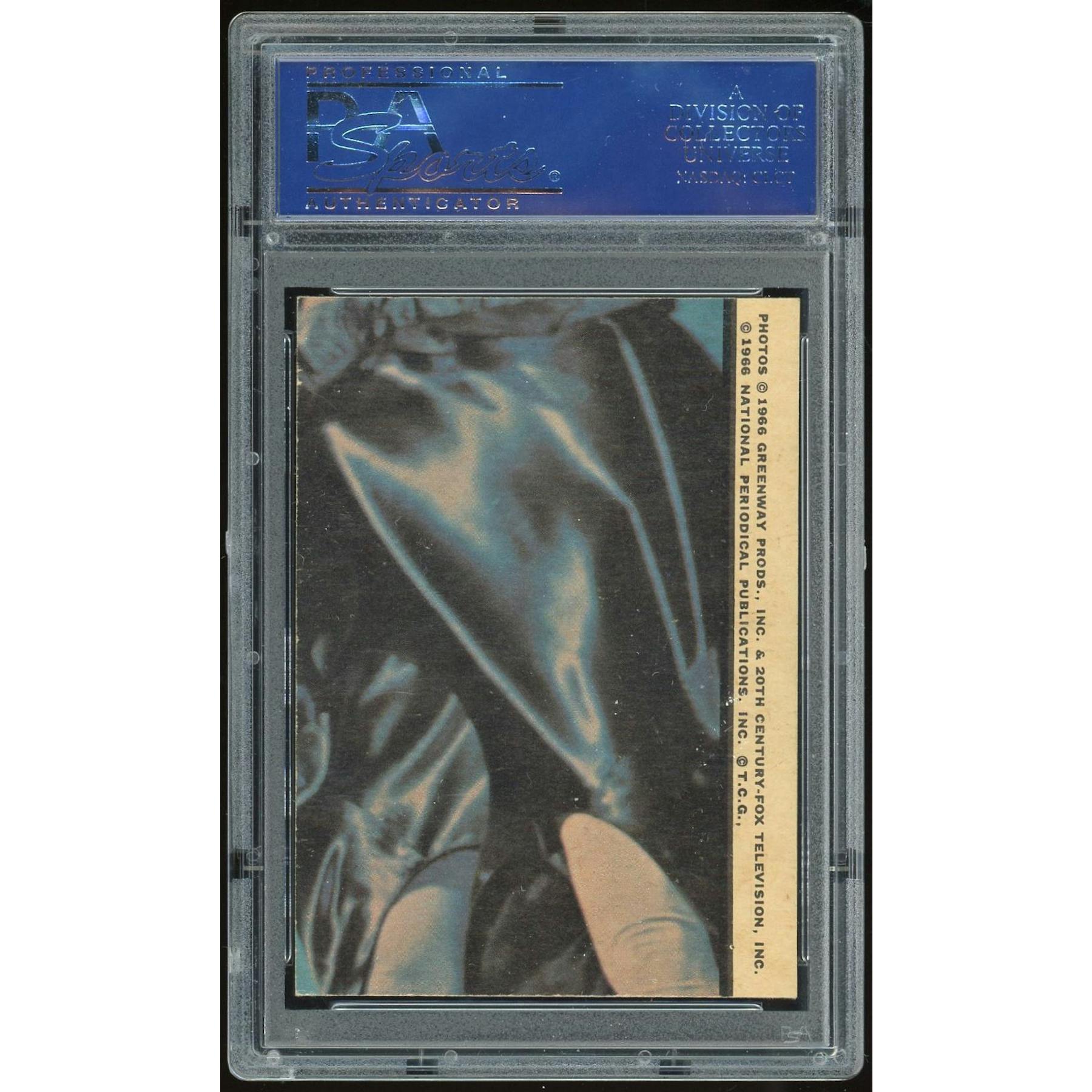 1966 O-Pee-Chee Batman Color #14 Batcave PSA 7 *7049 (Reed Buy)