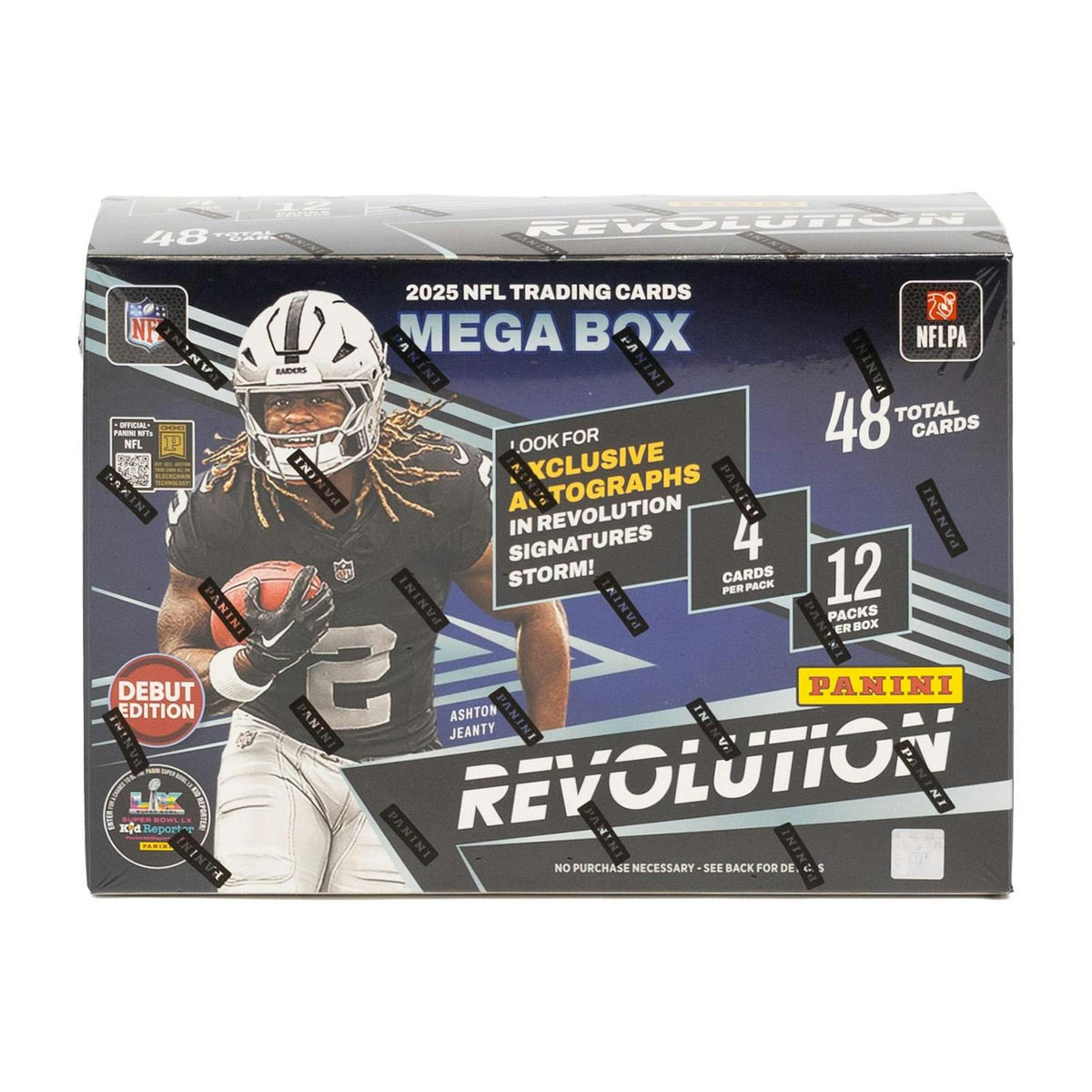 2025 Panini Revolution Football Mega Box (Storm Parallels!)