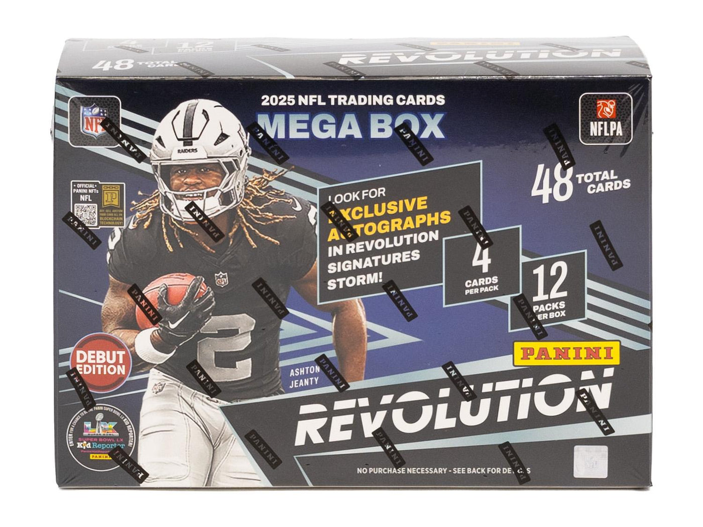 2025 Panini Revolution Football Mega Box (Storm Parallels!)