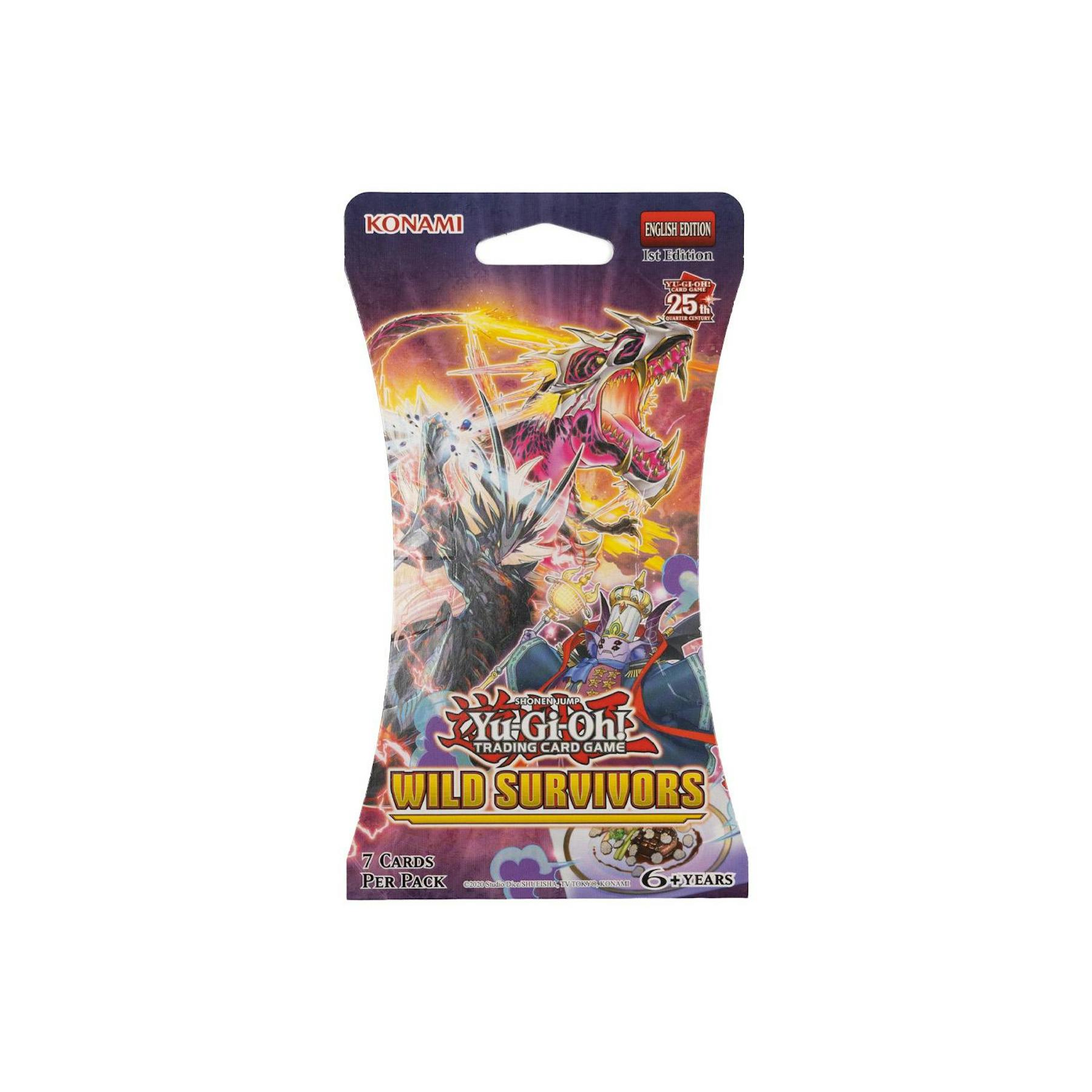 Yu-Gi-Oh Wild Survivors Booster Blister Pack