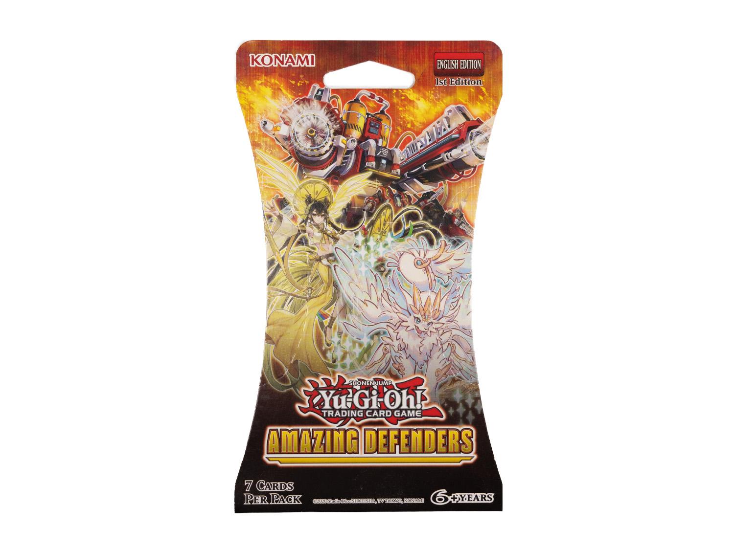 Yu-Gi-Oh Amazing Defenders Booster Blister Pack