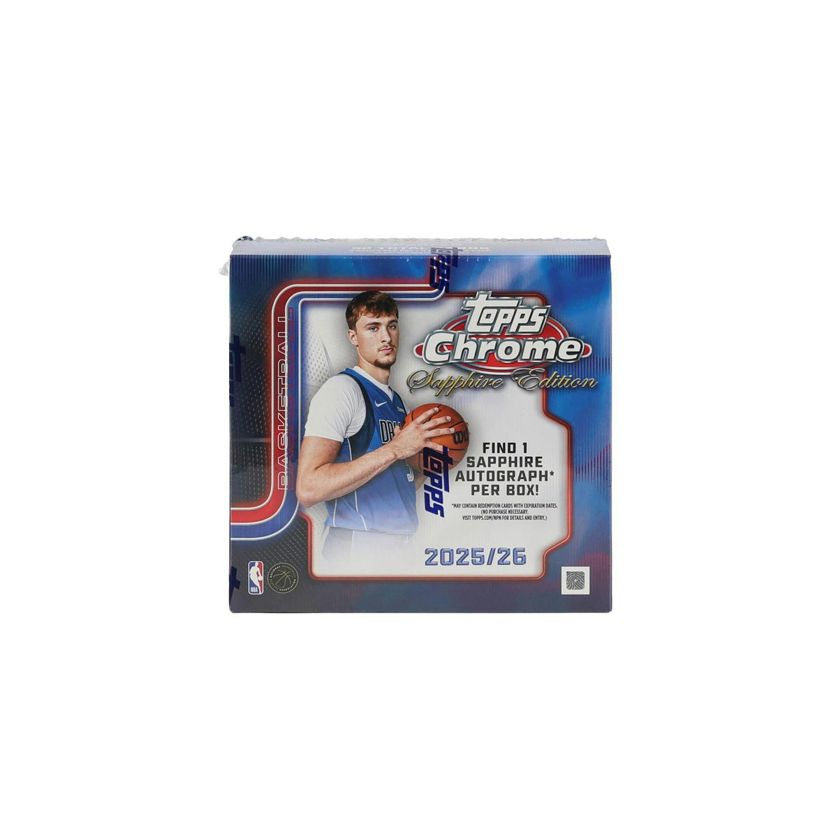 2025/26 Topps Chrome Sapphire Edition Basketball 10-Box Case