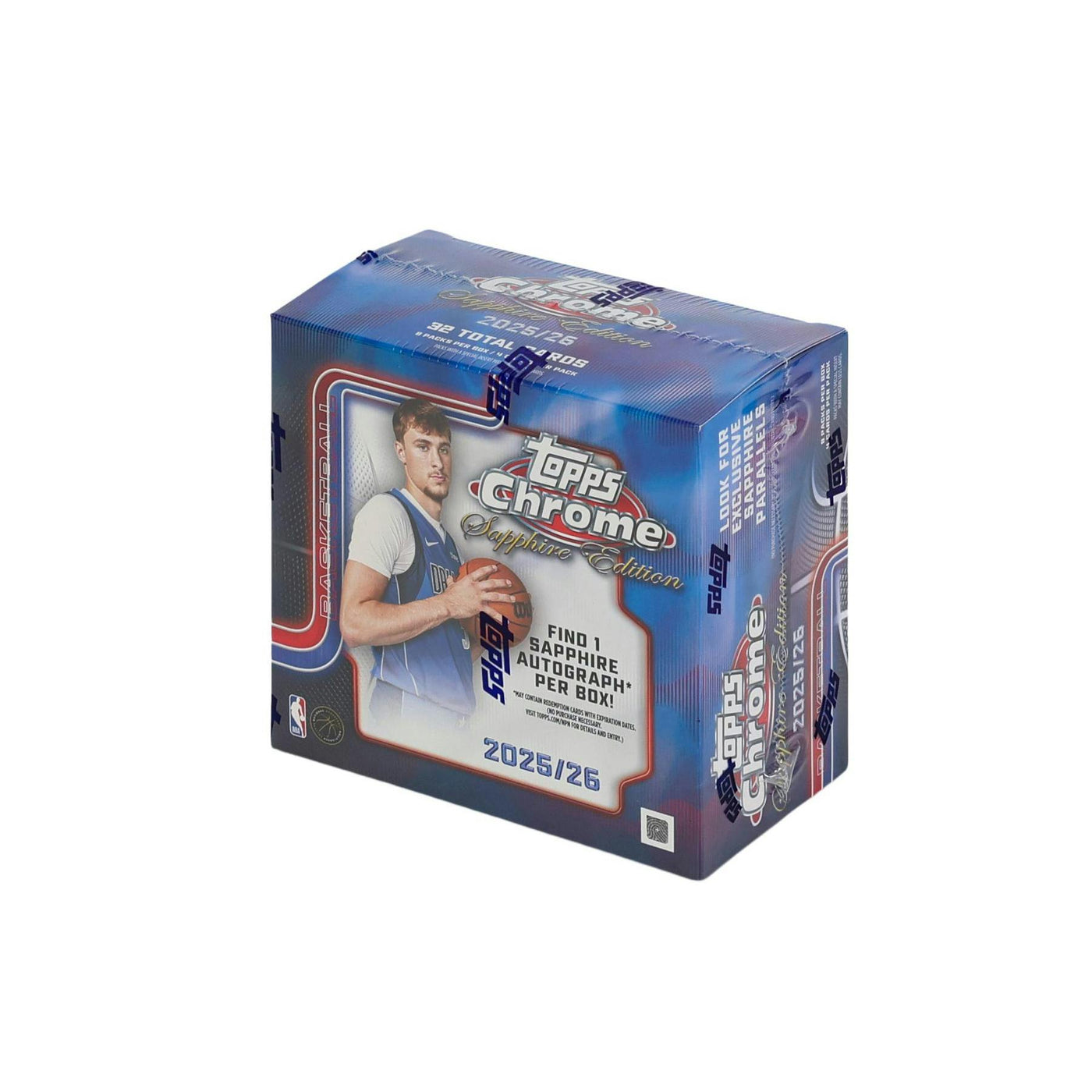 2025/26 Topps Chrome Sapphire Edition Basketball 10-Box Case