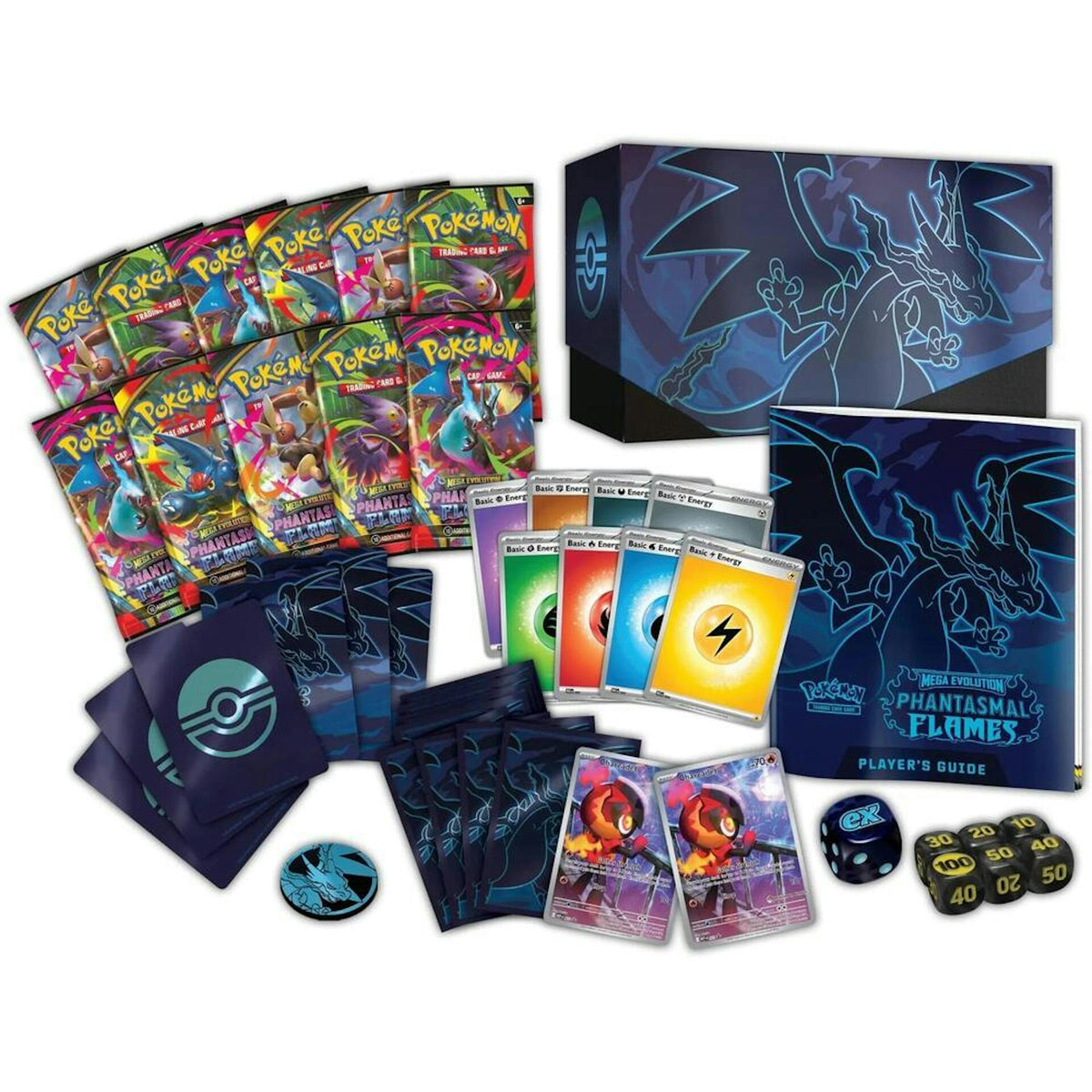 Pokemon Mega Evolution: Phantasmal Flames Pokemon Center Exclusive Elite Trainer Box