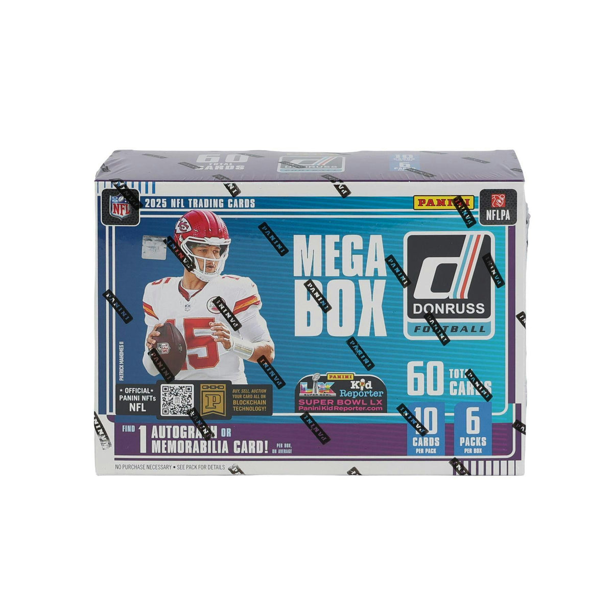 2025 Panini Donruss Football Mega Box (Blue Scope Parallels!)