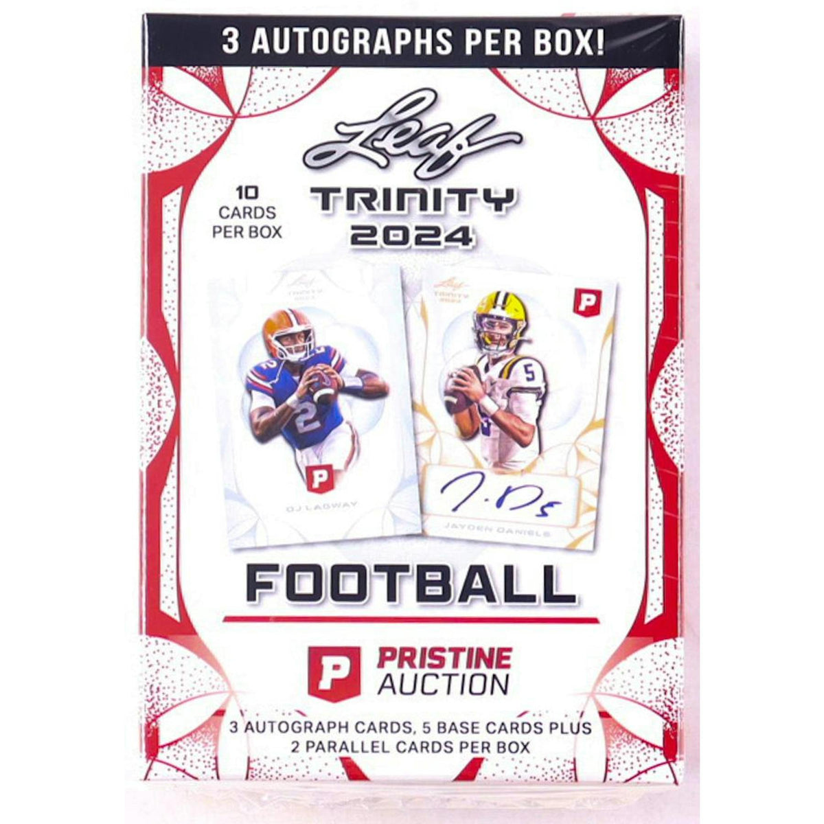 2024 Leaf Trinity Football Blaster Box
