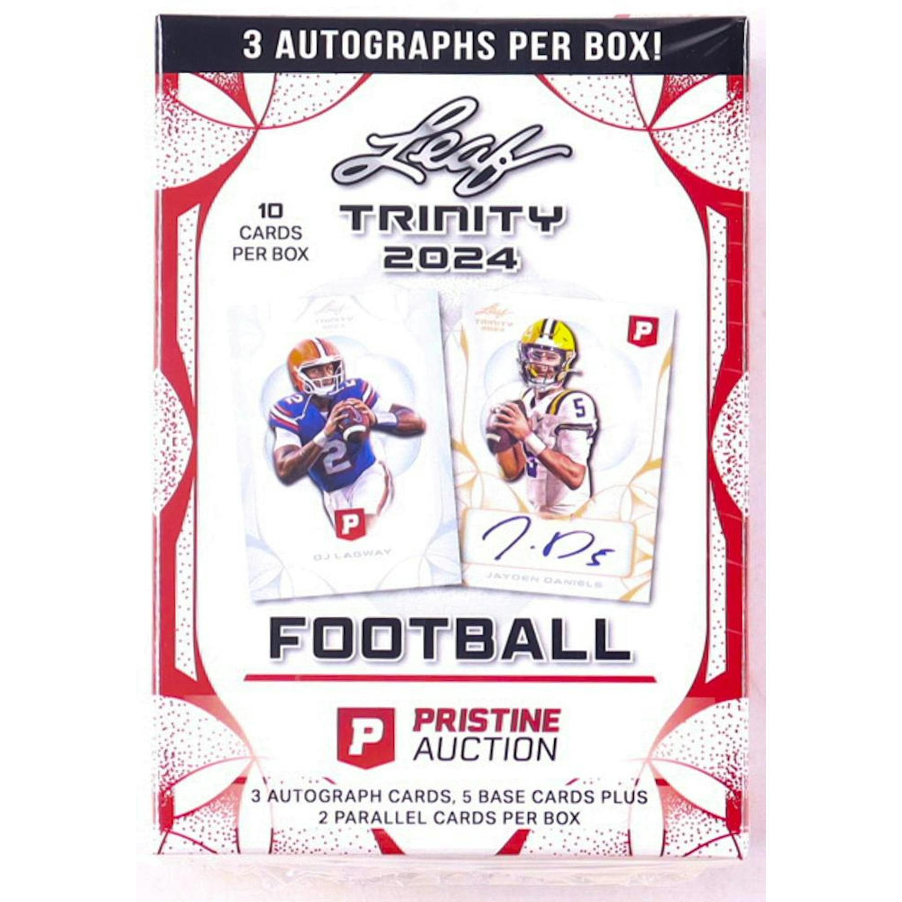 2024 Leaf Trinity Football Blaster Box