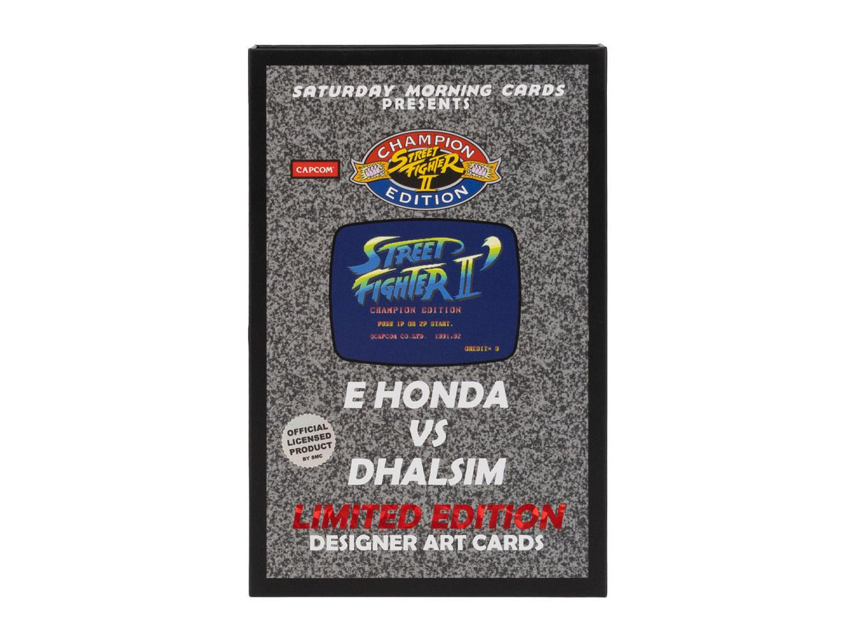 2026 Saturday Morning Cards Street Fighter 2 Volume 4: E. Honda Vs. Dhalsim Hobby Box