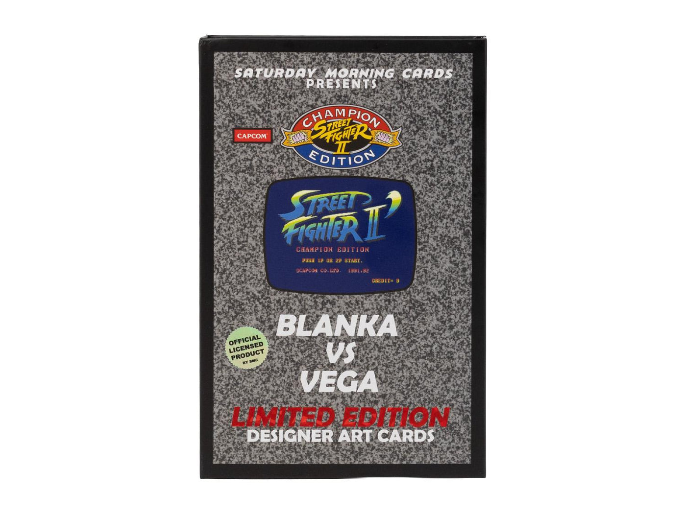 2026 Saturday Morning Cards Street Fighter 2 Volume 5: Blanka Vs. Vega Hobby Box