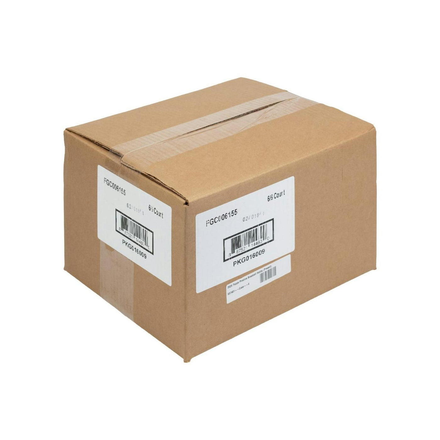 2025 Topps Pristine Baseball Hobby 6-Box Case