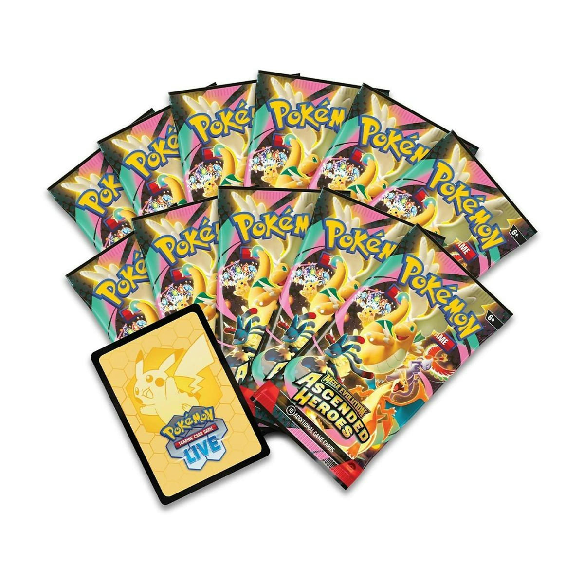 Pokemon Mega Evolution: Ascended Heroes Pokemon Center Exclusive Elite Trainer Box