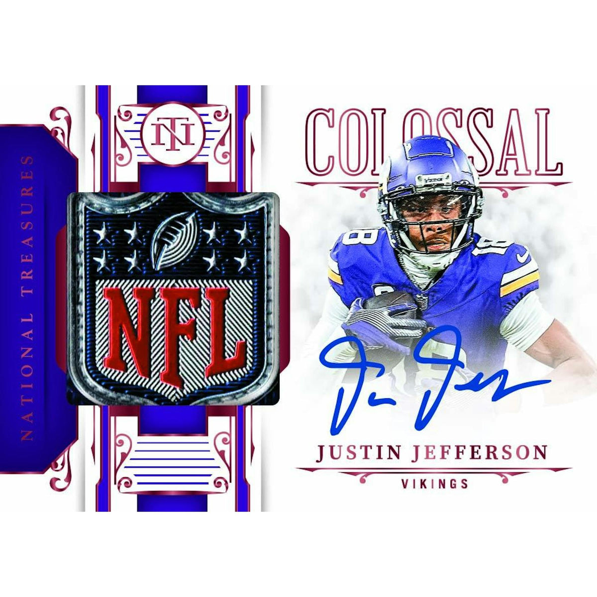 2025 Panini National Treasures Football Hobby 4-Box Case