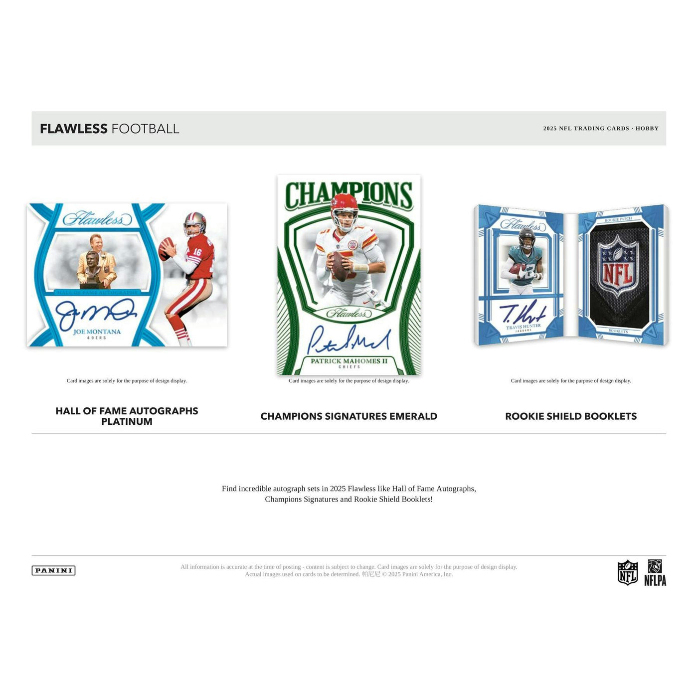 2025 Panini Flawless Football Hobby 2-Box Case