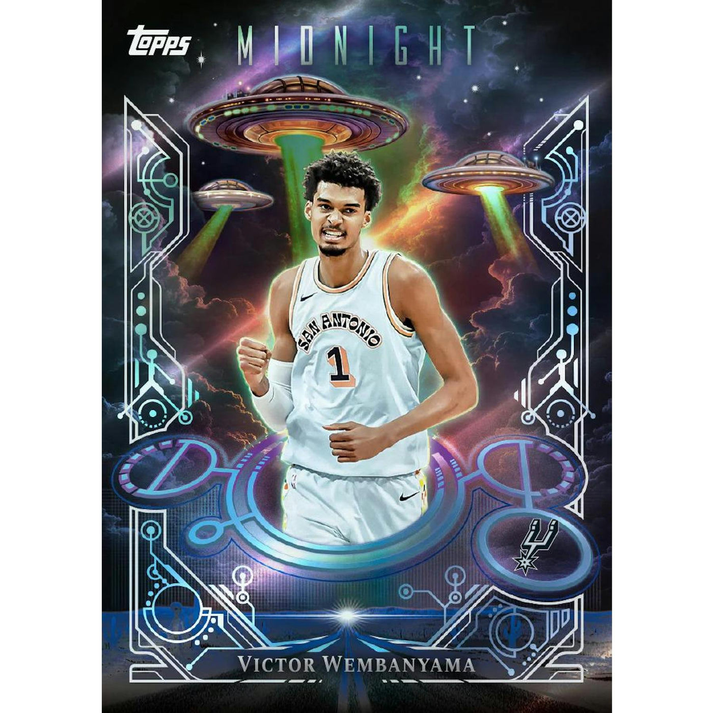 2025/26 Topps Midnight Basketball Hobby 8-Box Case