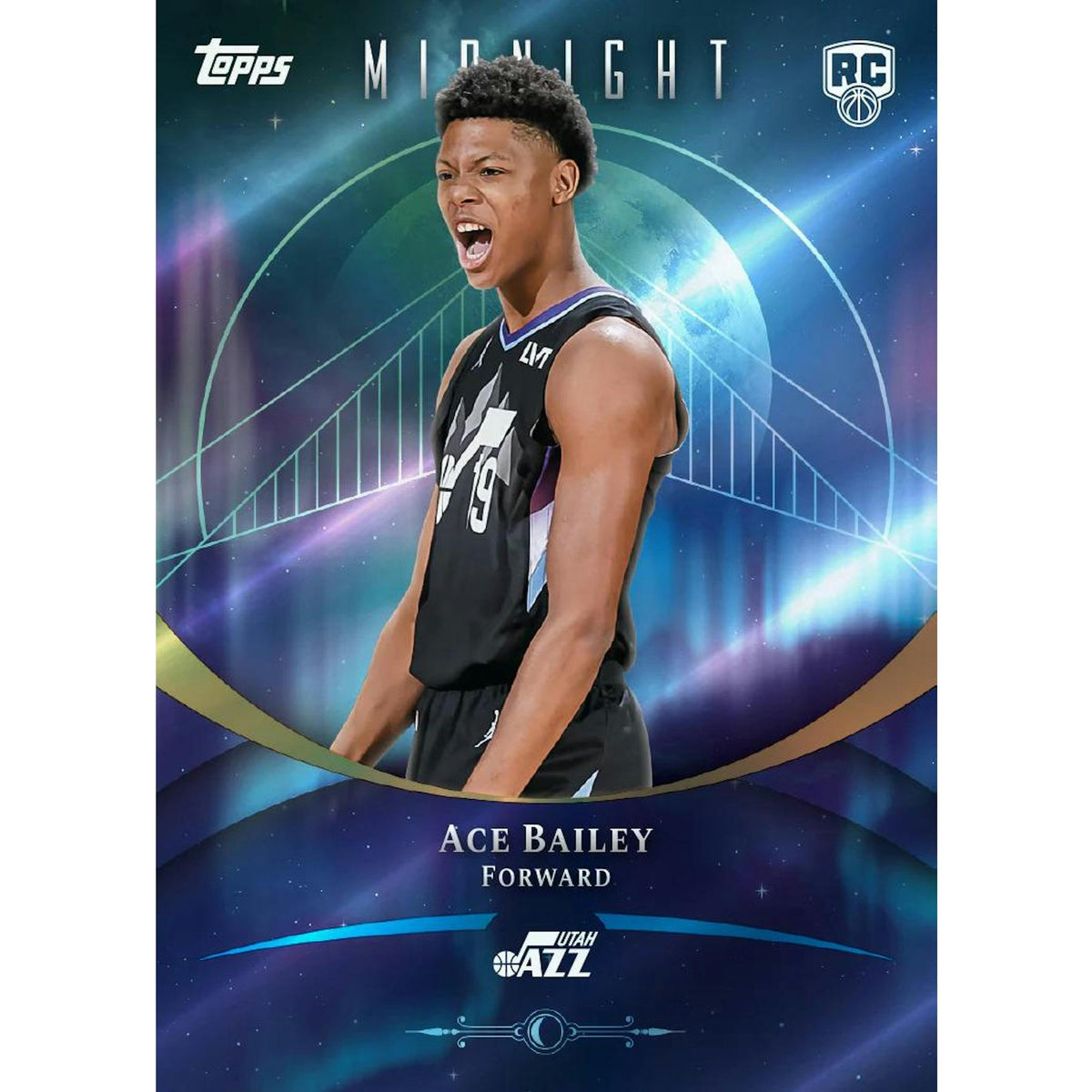 2025/26 Topps Midnight Basketball Hobby 8-Box Case