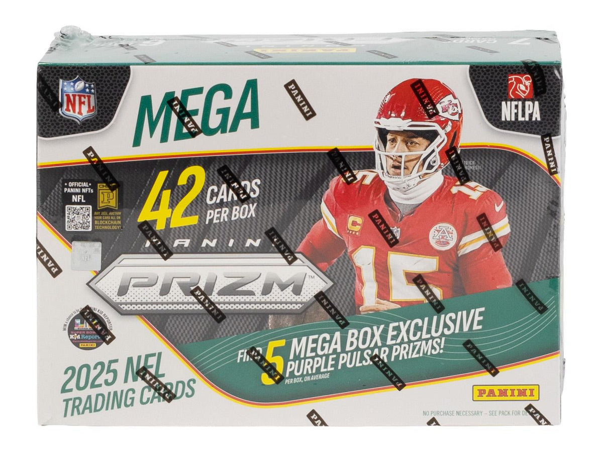 2025 Panini Prizm Football Mega Hobby Box