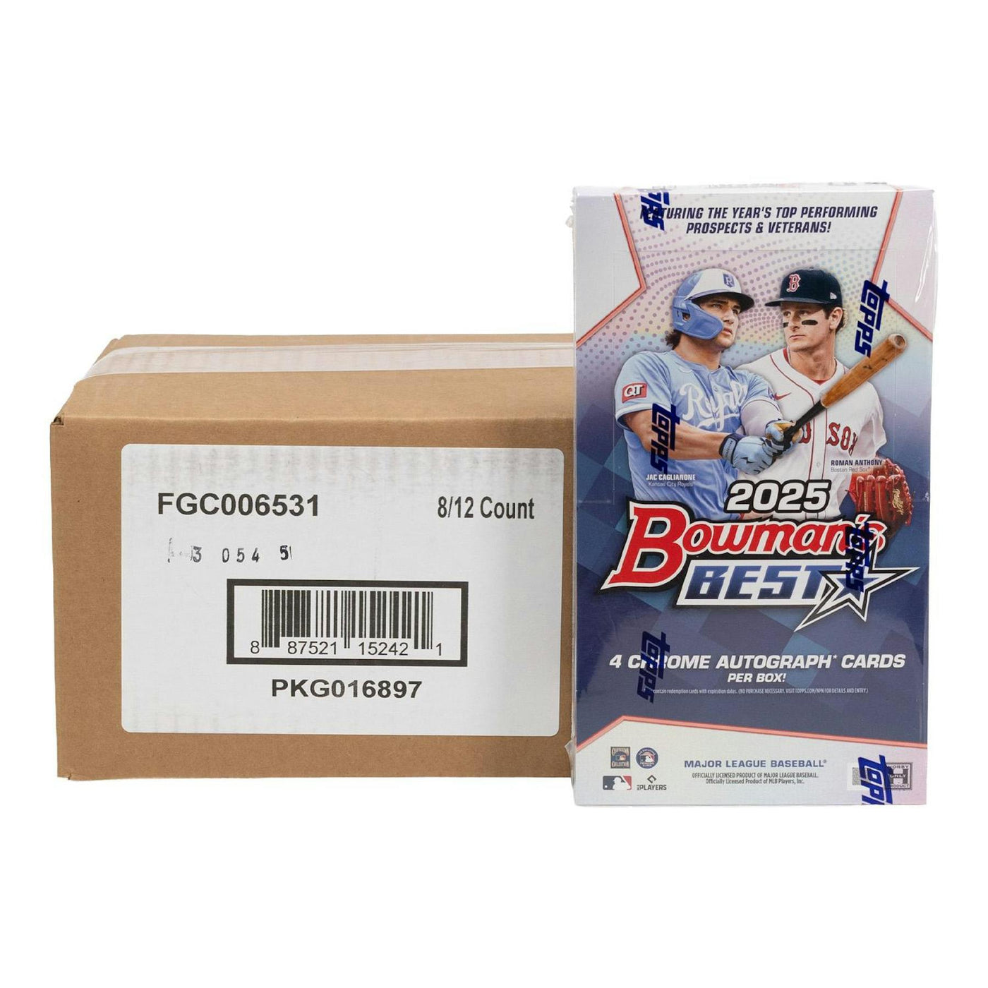 2025 Bowman's Best Baseball Hobby 8-Box Case