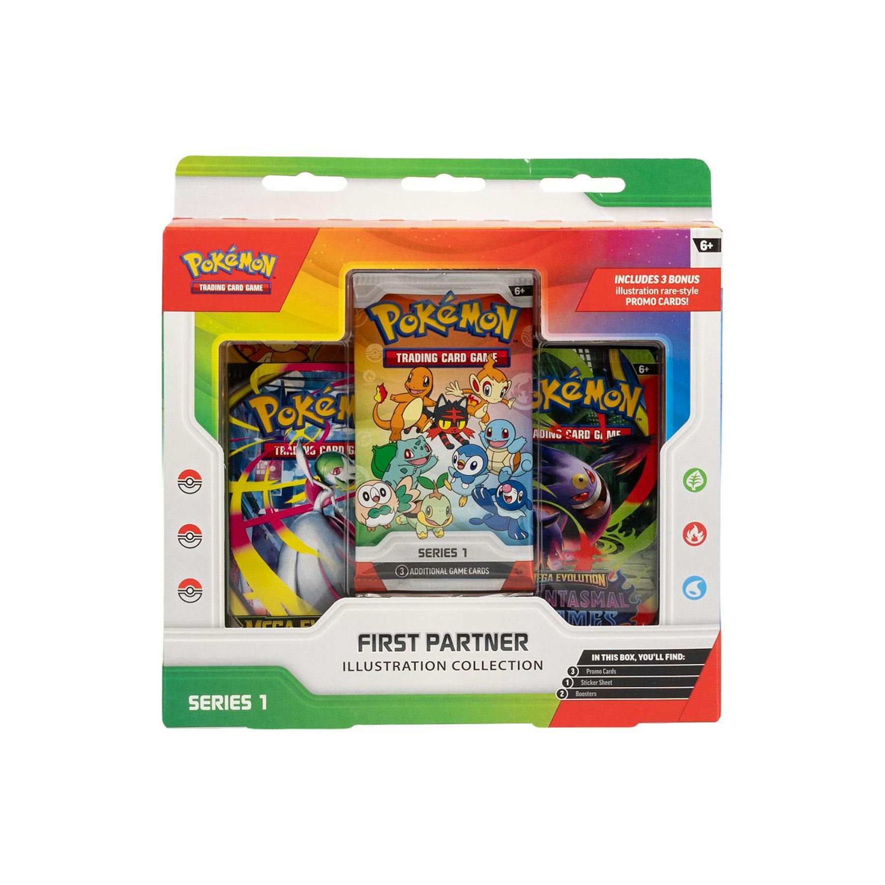 Pokemon First Partner Illustration Collection Series 1 Box