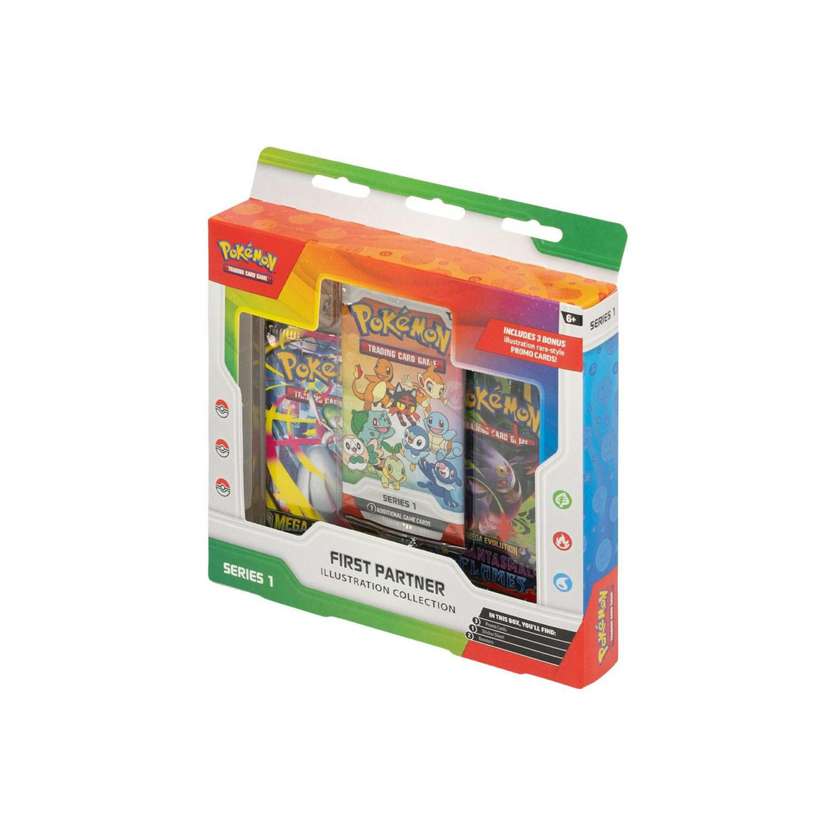 Pokemon First Partner Illustration Collection Series 1 6-Box Case