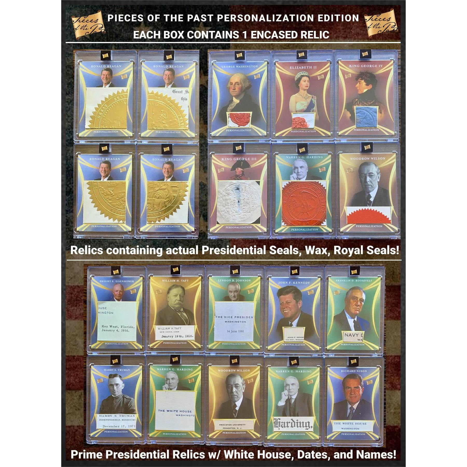2025 Keepsake Pieces of the Past Personalization Edition Hobby Box