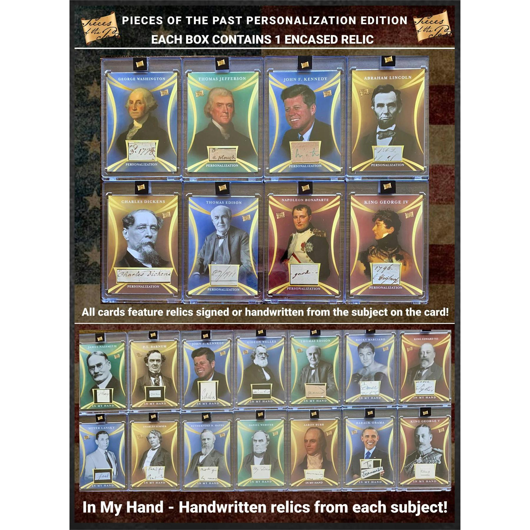 2025 Keepsake Pieces of the Past Personalization Edition Hobby Box