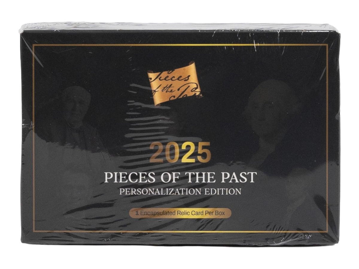 2025 Keepsake Pieces of the Past Personalization Edition Hobby Box