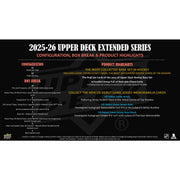2025/26 Upper Deck Extended Series Hockey Hobby 12-Box Case
