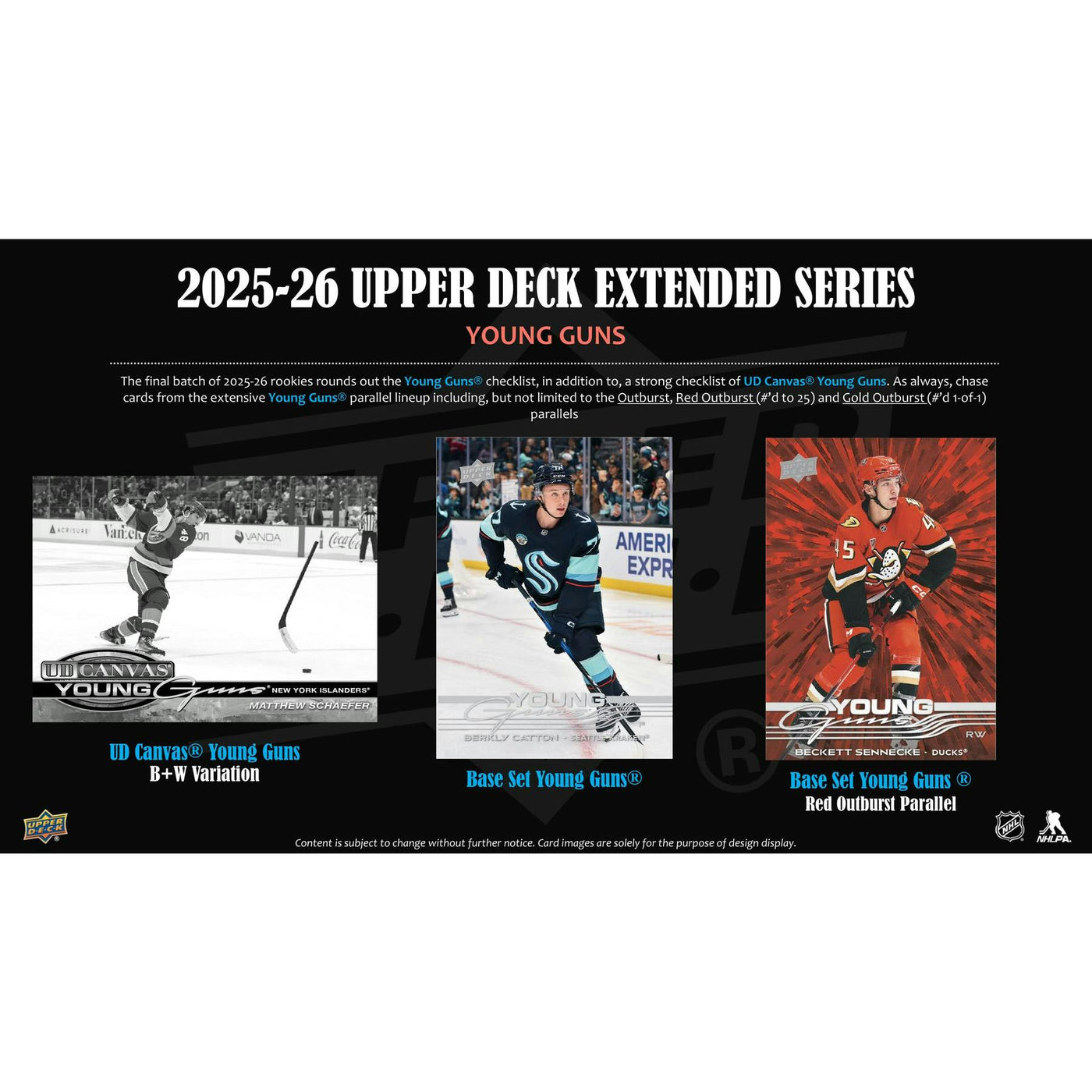 2025/26 Upper Deck Extended Series Hockey Hobby Box