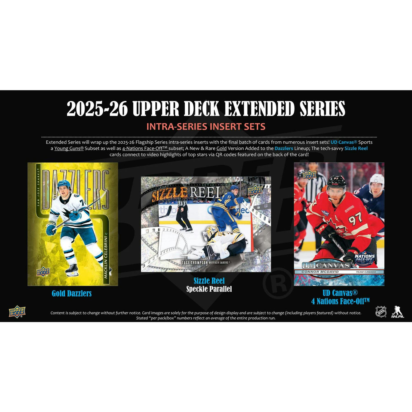 2025/26 Upper Deck Extended Series Hockey Hobby Box