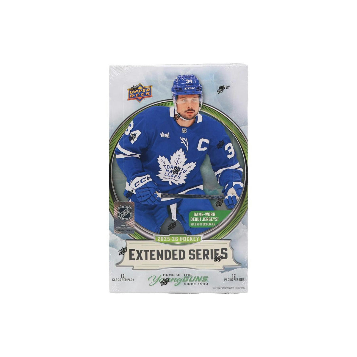 2025/26 Upper Deck Extended Series Hockey Hobby 12-Box Case