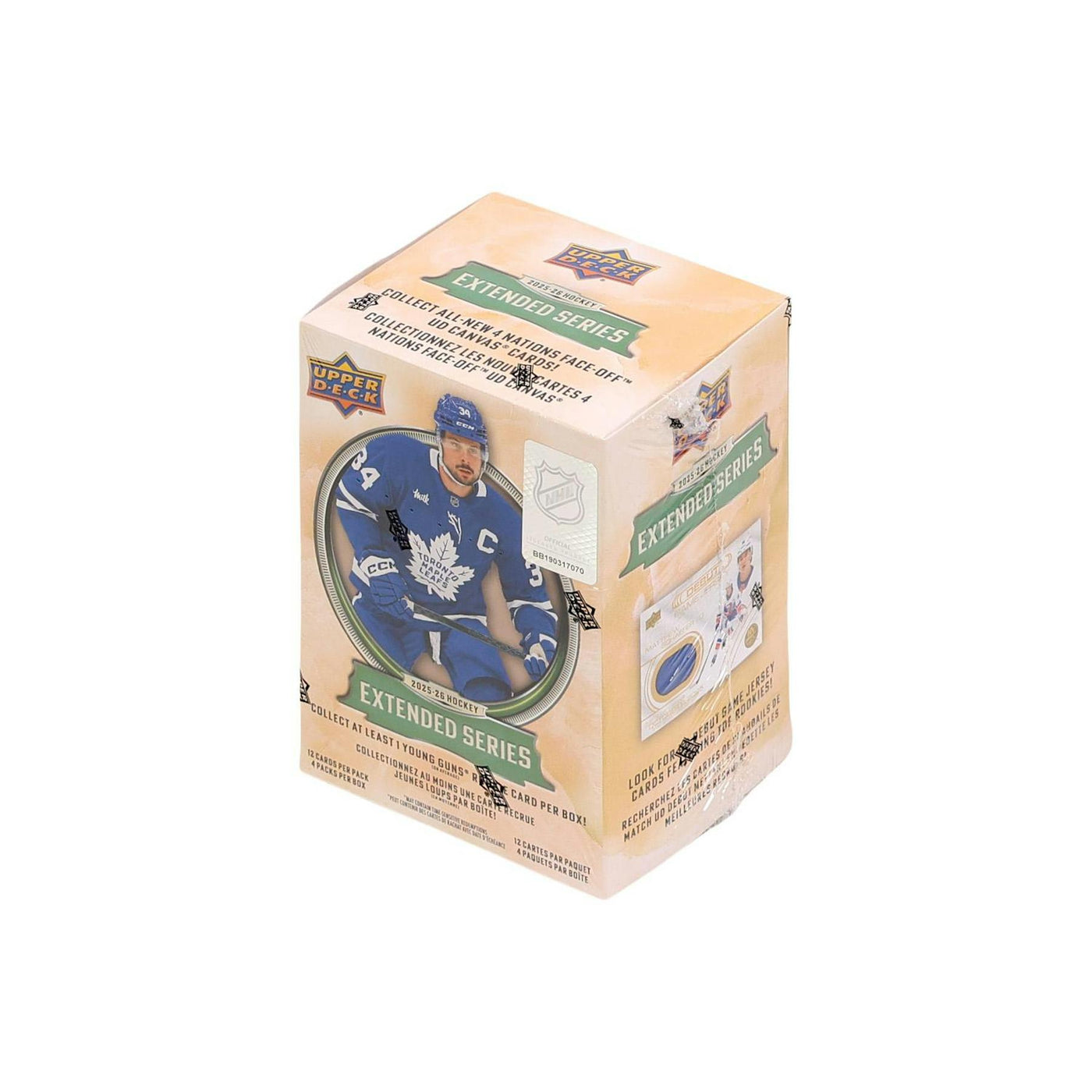 2025/26 Upper Deck Extended Series Hockey Blaster Box
