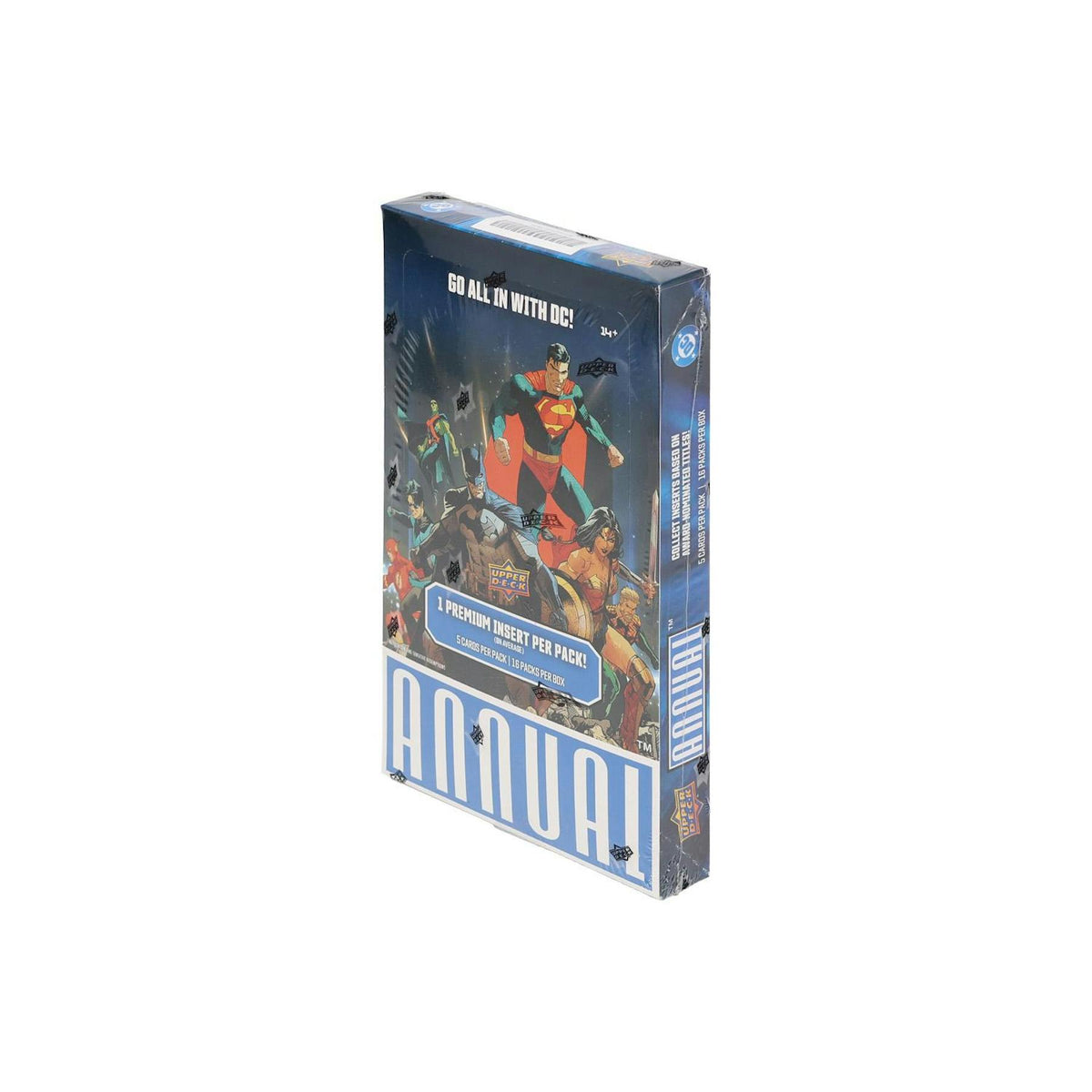 2024/25 Upper Deck DC Annual Hobby 16-Box Case