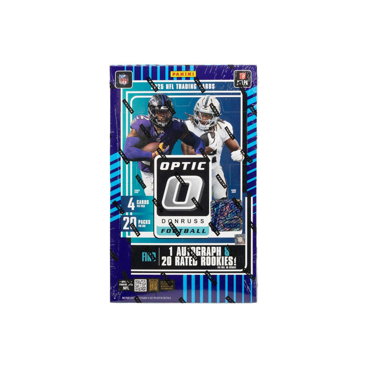 2025 Panini Donruss Optic Football 1st Off The Line FOTL Hobby Box