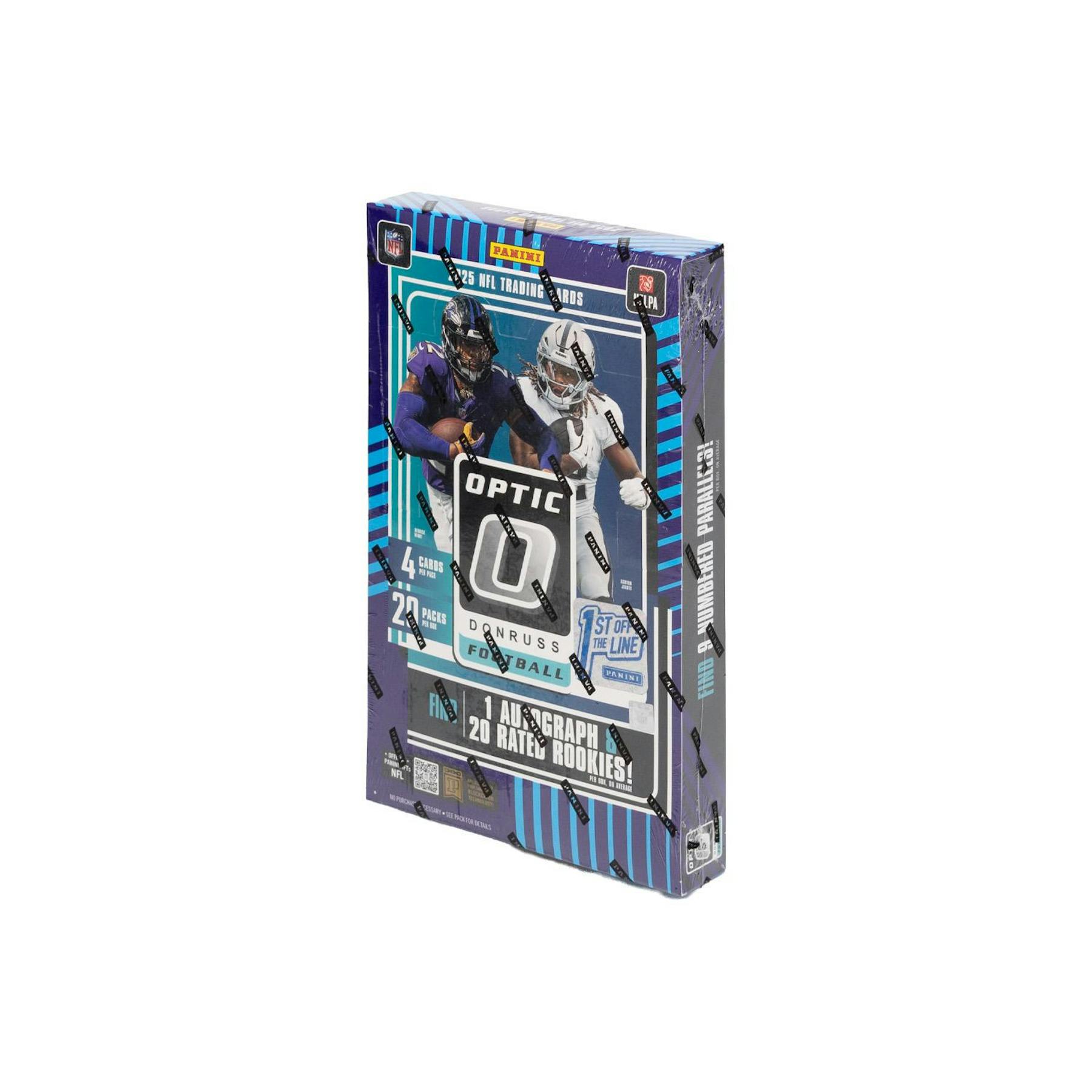 2025 Panini Donruss Optic Football 1st Off The Line FOTL Hobby Box