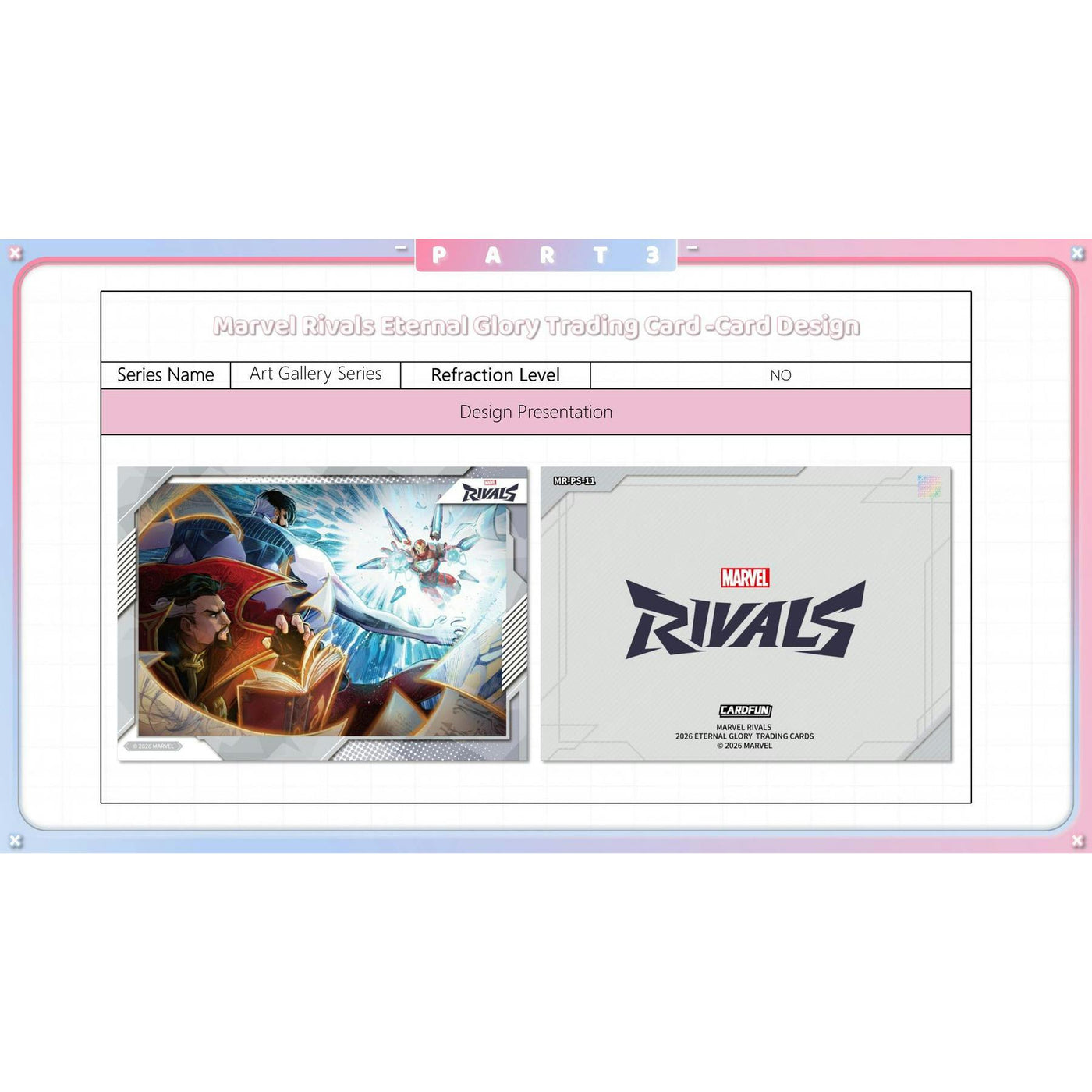 2026 Card.Fun Marvel Rivals Eternal Glory Hobby 10-Box Case