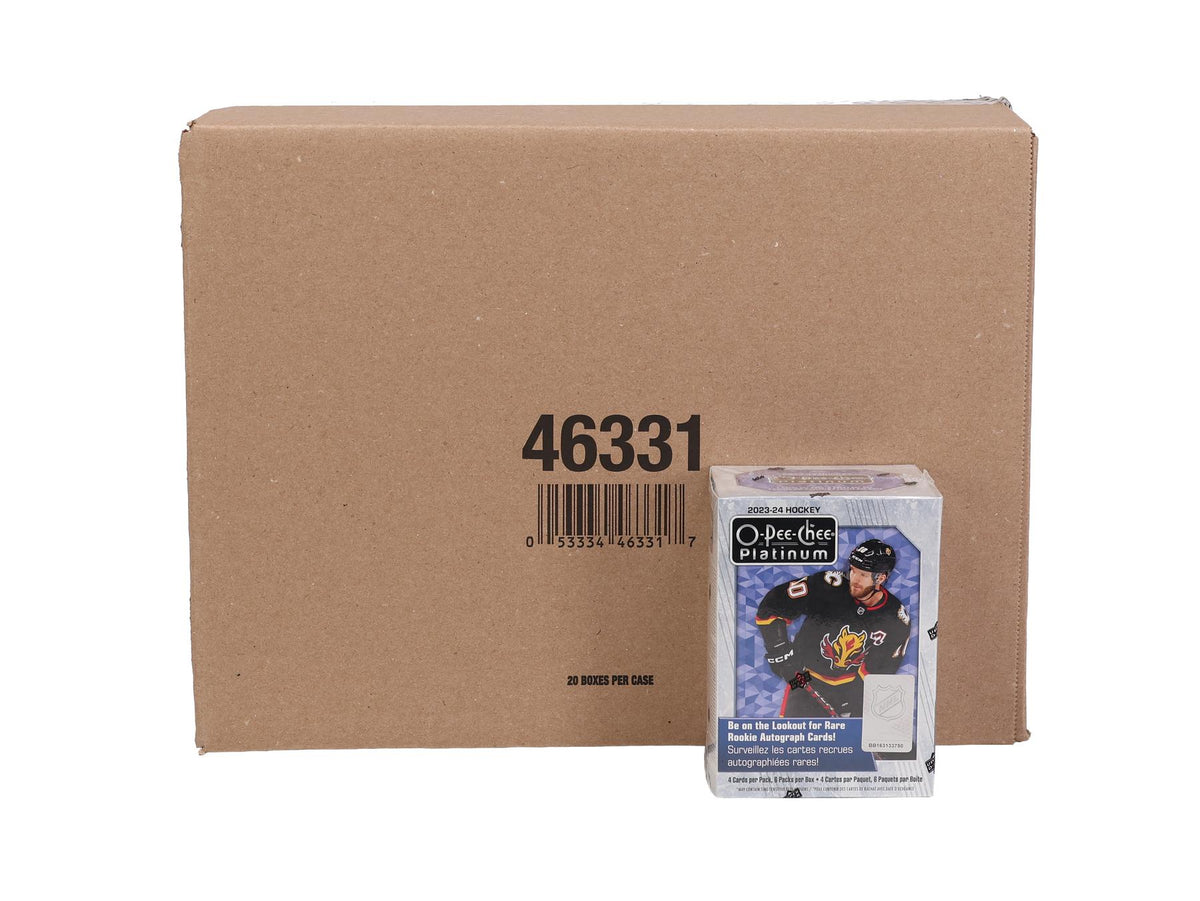2023/24 Upper Deck O-Pee-Chee Platinum Hockey Blaster 20-Box Case