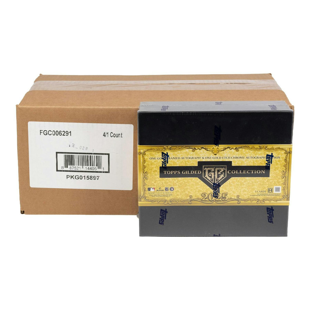 2025 Topps Gilded Collection Baseball Hobby 4-Box Case