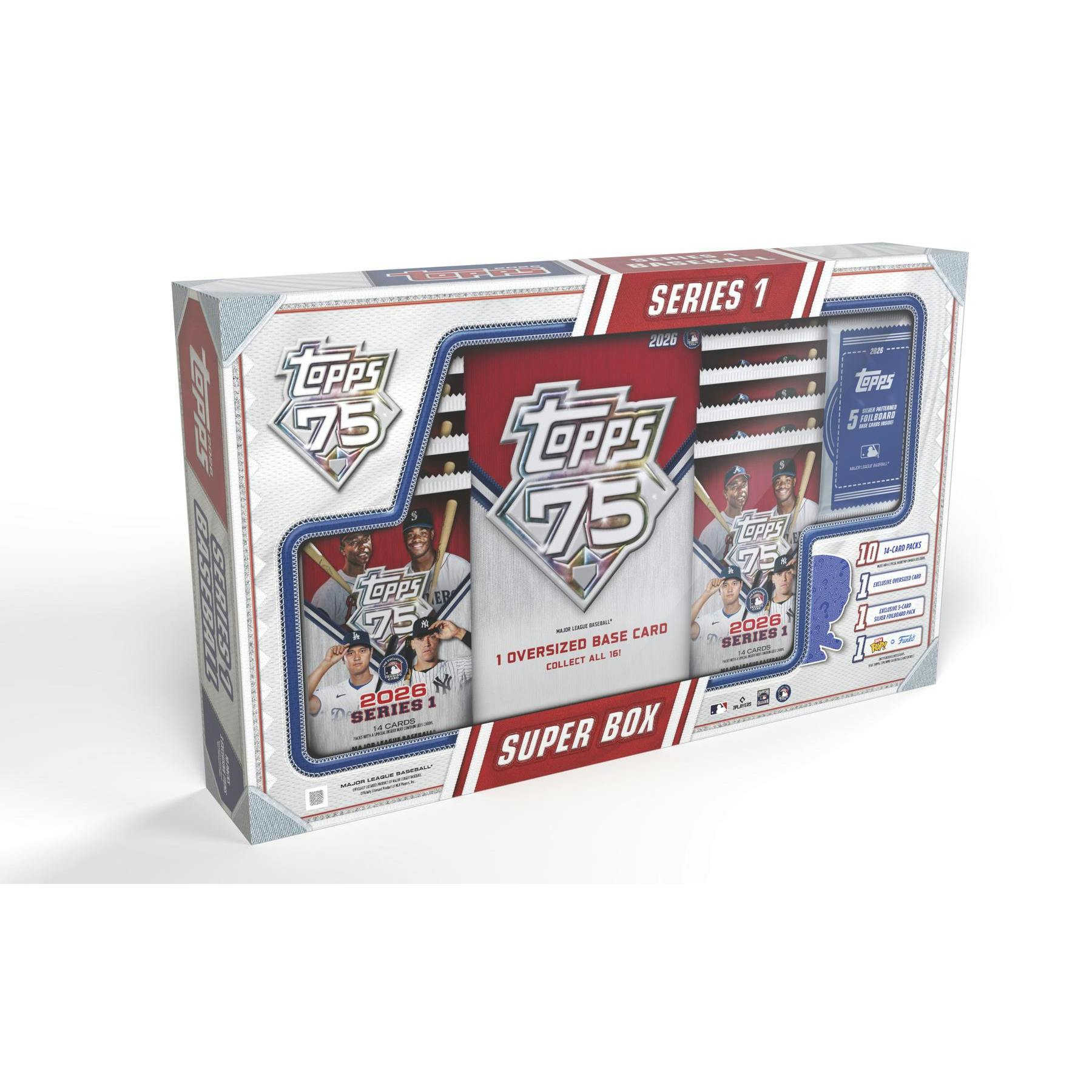 2026 Topps Series 1 Baseball Super 12-Box Case