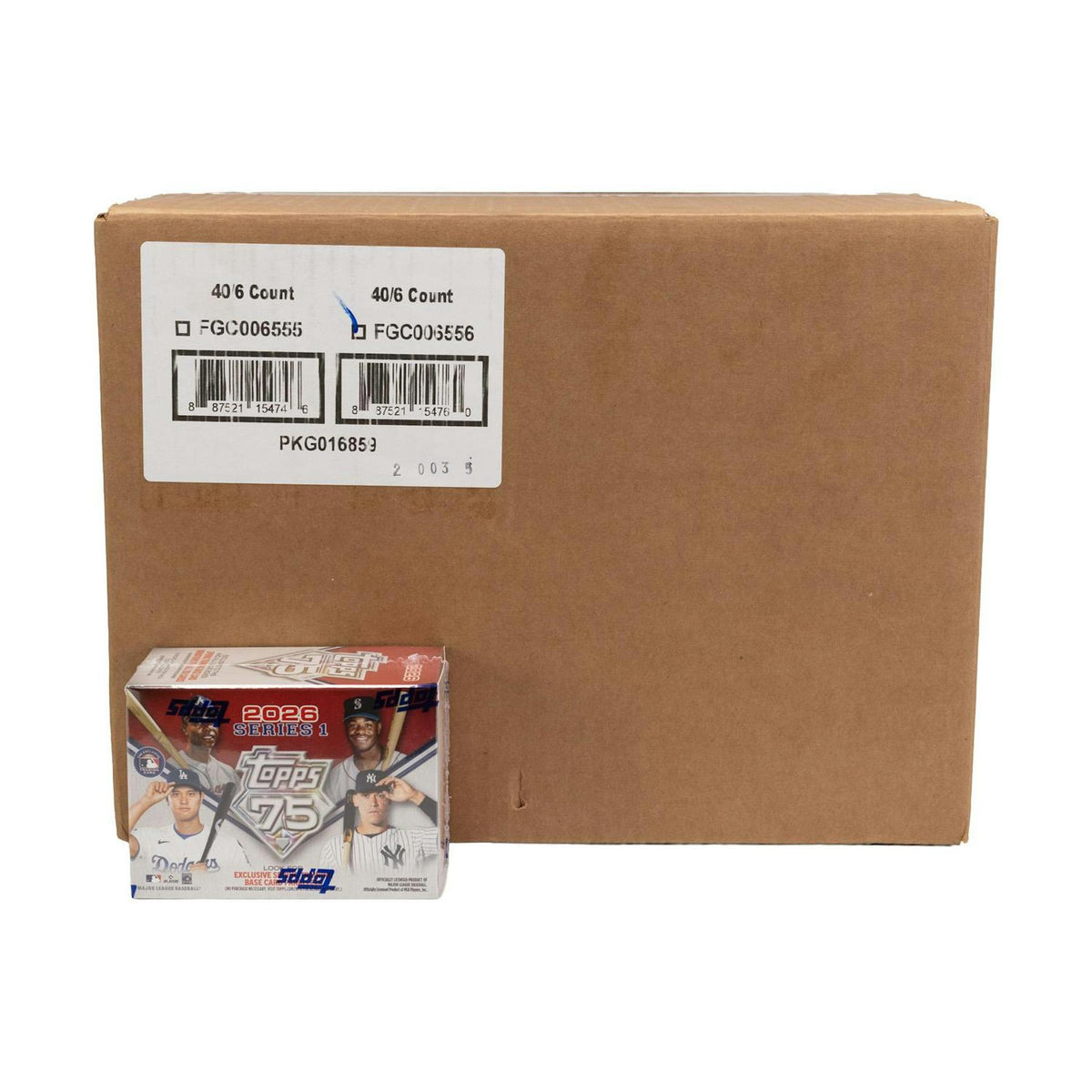 2026 Topps Series 1 Baseball Blaster 40-Box Case