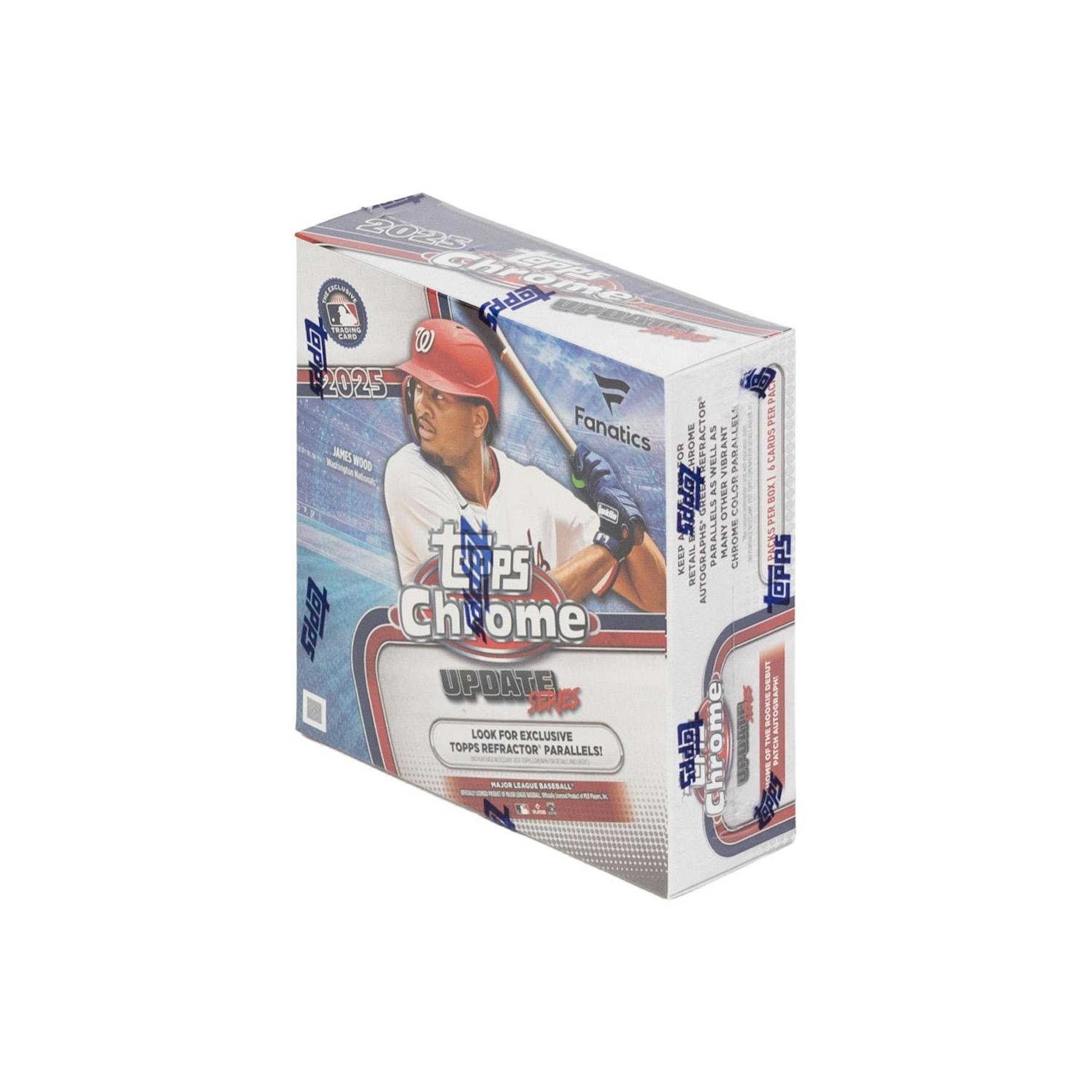 2025 Topps Chrome Update Series Baseball Mega Box (Fanatics)