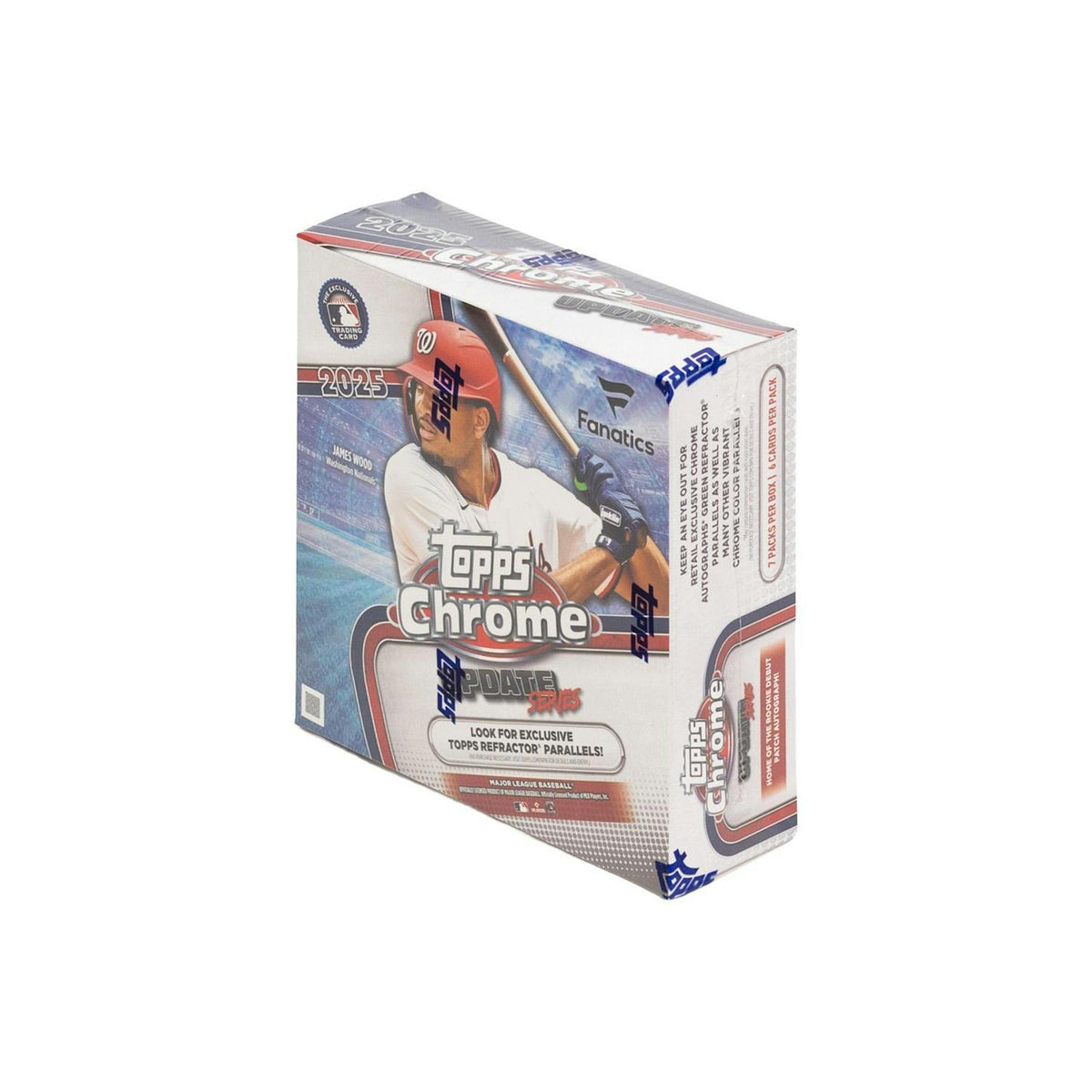 2025 Topps Chrome Update Series Baseball Mega 20-Box Case (Fanatics)